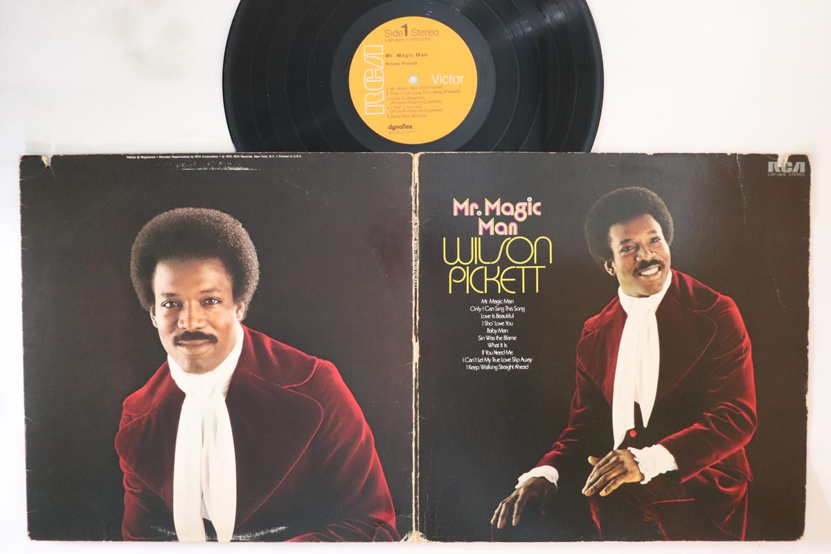 

LP Record WILSON PICKETT - Mr. Magic Man LSP4858 RCA VICTOR 1973 US Soul/Funk Used
