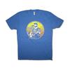 Men's Eric Paslay Live Circle 2015 Tour (Osh-Mah) T-shirt Small Blue