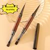Little Red Book Sandalwood Double-Ended Nail Art Gel Pen (Square, Round, Long Line Brush)