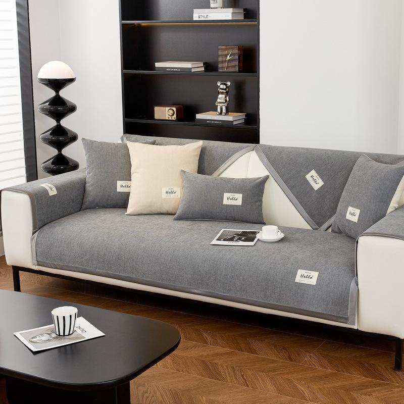 Подушка для дивана из синели — фото 5