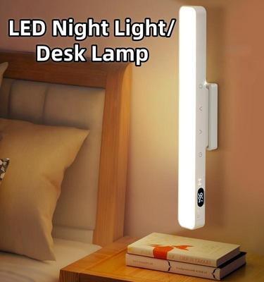 LED Desk Lamp USB Rechargeable LED Night Light Magnetic Hanging