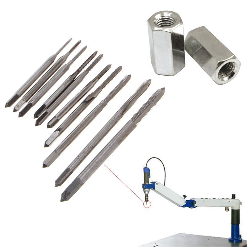 Mini HSS High Speed Steel Metric Machine Plug Thread Screw Tap Tool M1-M3.5 New