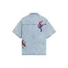 Li Ning x MANWEI,LIANMINGKUAN Disney Shirt Men's Blue ASHS909-2