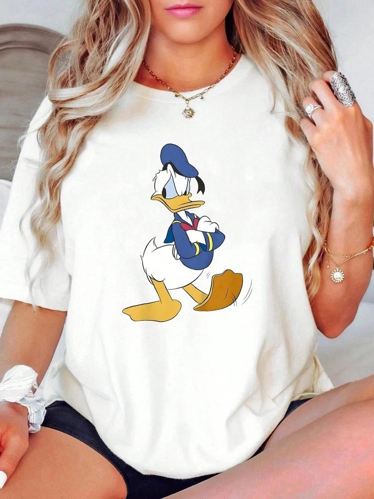 Happy And Friends Donald Duck Cute TShirt Unisex S