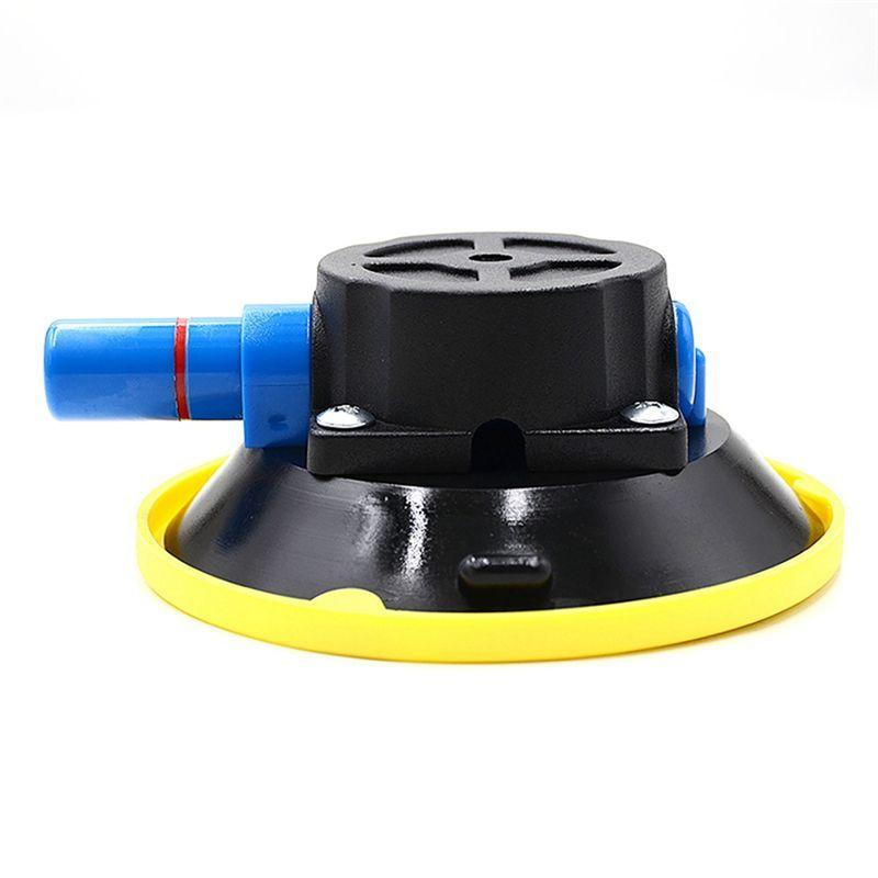 3X 4.5Inch 125Mm Concave Vacuum Cup Heavy Duty Hand Pump Suction Cup With M6 Threaded Stud For Cars-AU62