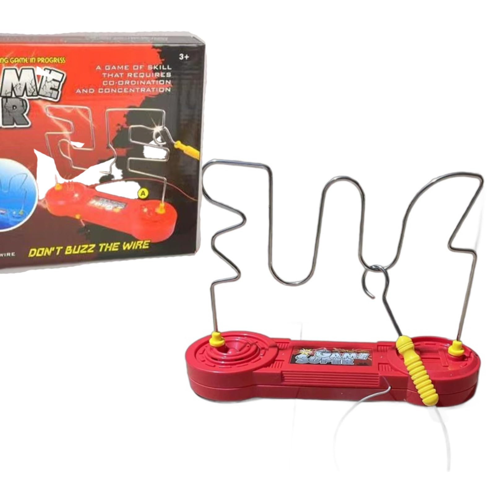 

Игрушка-электрошокер Hyack, Раздражающая палка, Забавная игрушка для игр и вечеринок, Подарок с электрическим током [Параллельный импорт]