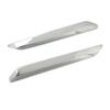 2pcs Front Bumper Strip Left Right Anti Scratch Chrome Silver Replacement for Citroen C5 X7 2007‑2015