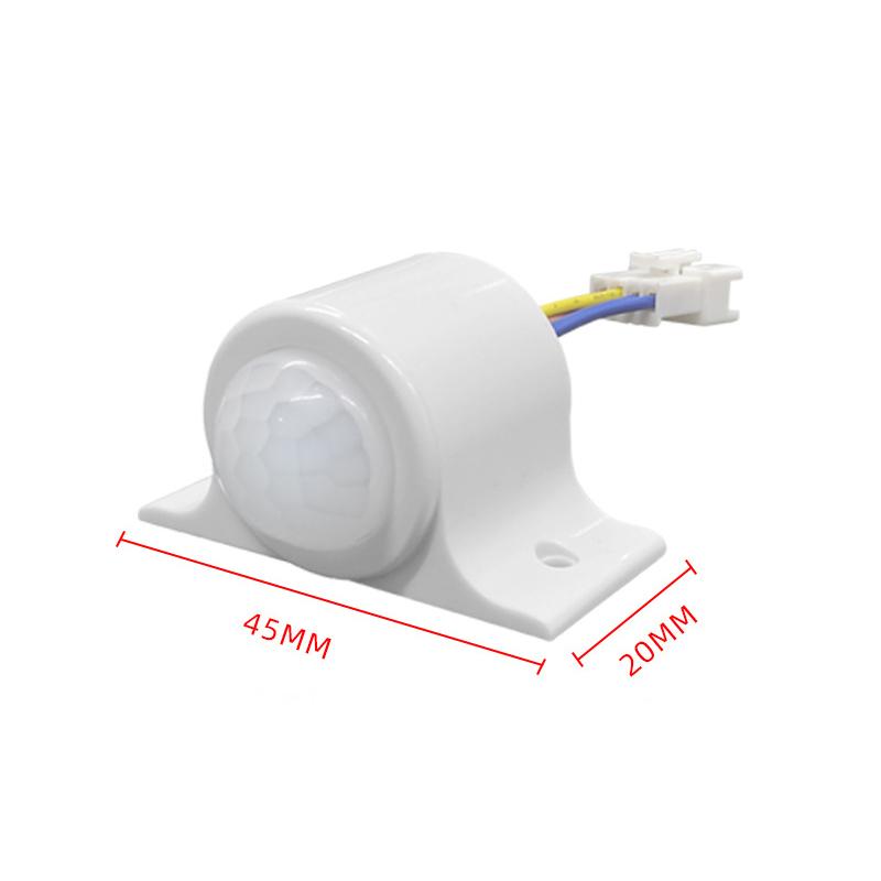 Pir Sensor Switch Motion Detector Ir Infrared Induction Lamp Switch 220V 110V For Led Light Fluorescent Downlight
