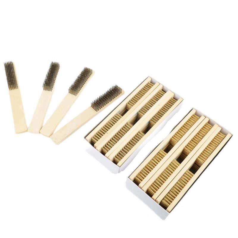 Chuxiao Copper Wire Wooden Handle Brush for Rust Removal