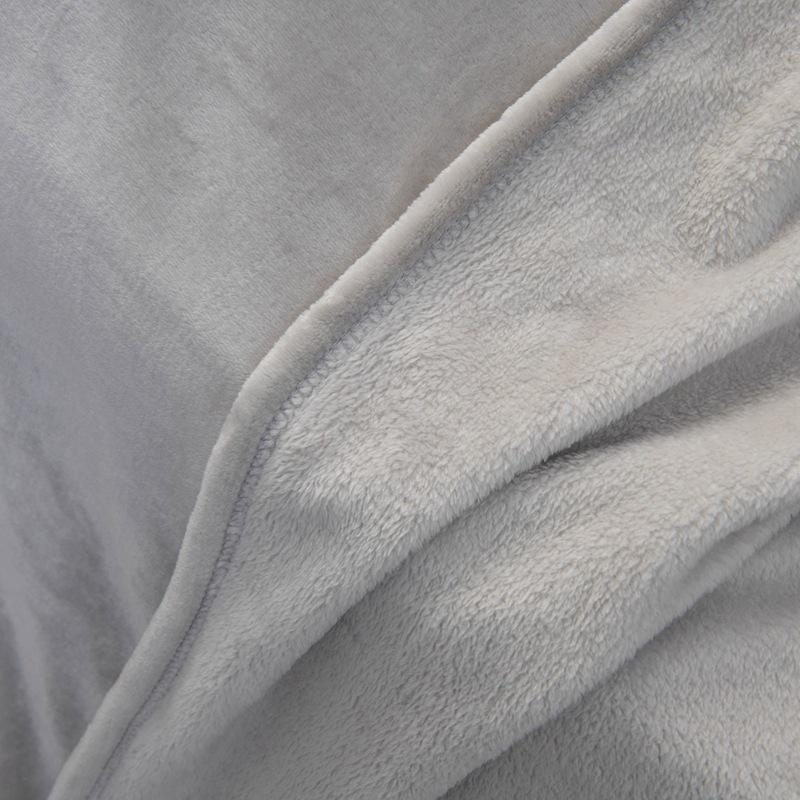 Kuschelige Winter Einfarbig Korallenfleece Flanelldecke - Antistatisch, Einlagig