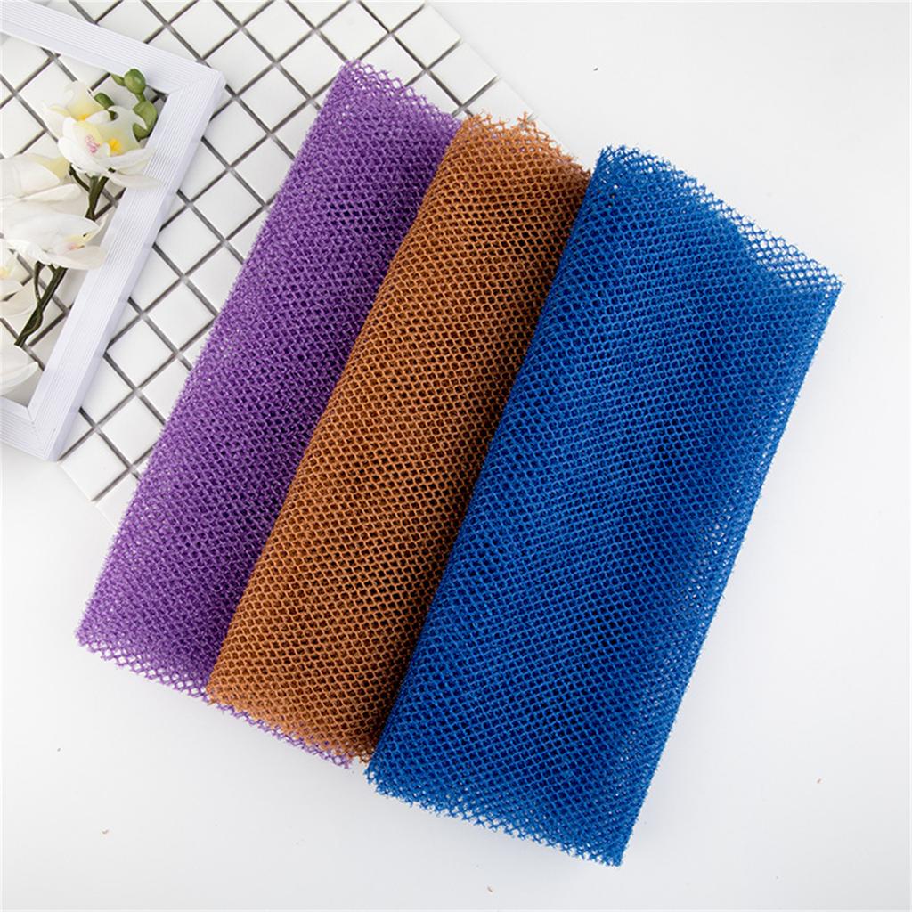 African Exfoliating Net Sponge Shower Body Scrubber Back Scrubber for Shower Body Cleaning Use