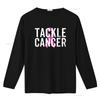 Breast Cancer T Shirt For Women Tackle Awareness Black 2X Large vintage Washed streetwear Stylish homme Slightly Breathable