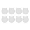 8pcs Clarinet Oboe Thumb Rest Finger Support Silicone Protector Locator Music Maintenance Accessories Thumb Protectors