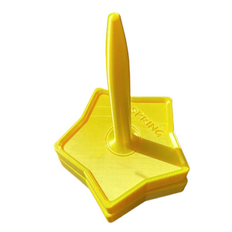 3D tisk Vertikální otočný stojan pro textilní vlnu Agri vlnu Love Knitting Rotační plastové nástroje Lesklý design Přadleny/Držák na přízi