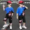 Summer Boys Casual Kids Tracksuit T Shirt Shorts Pant