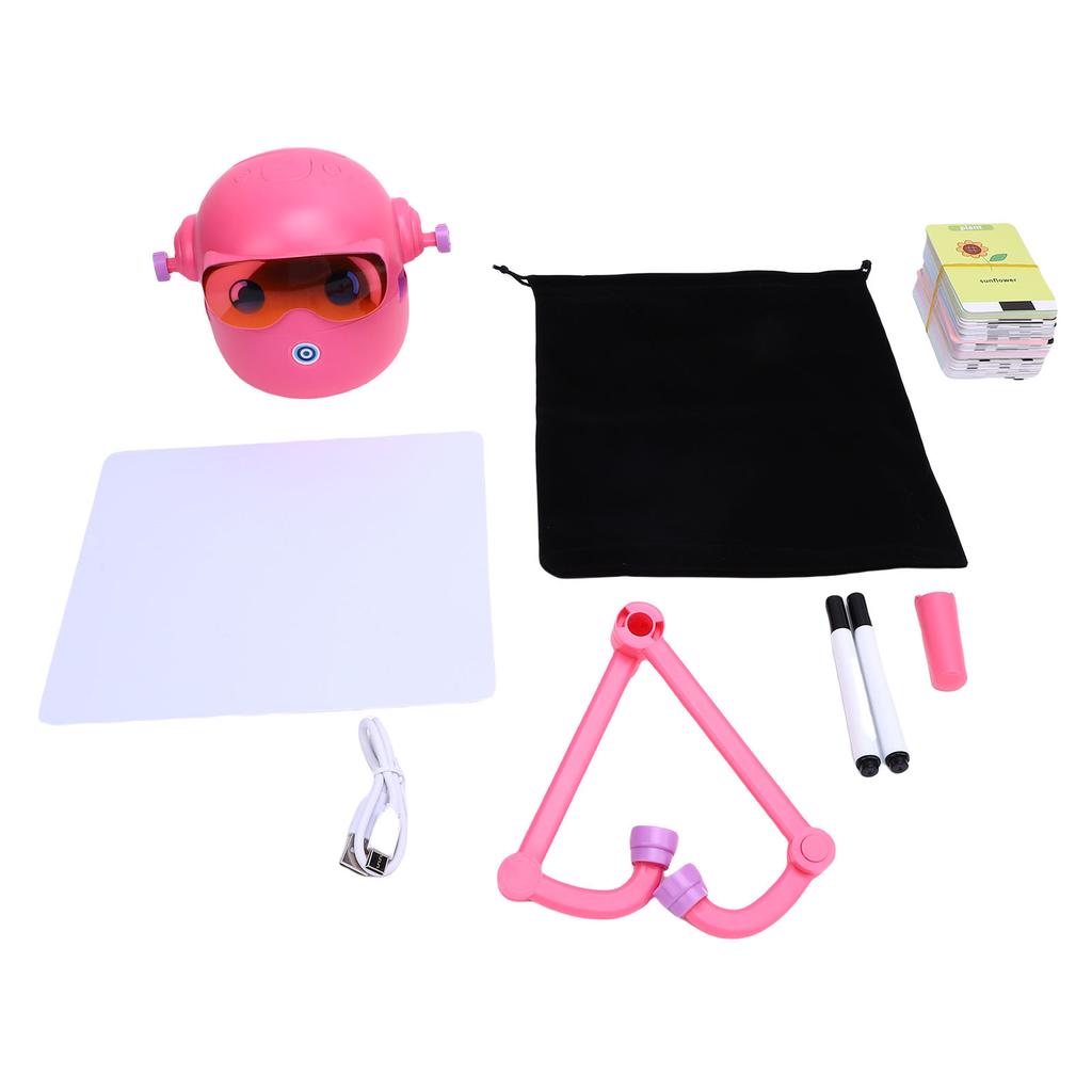 Smart Drawing Robot Interactive Educational Smart Painting Robot with 100 Cards 2 Pens for Painting Learning
