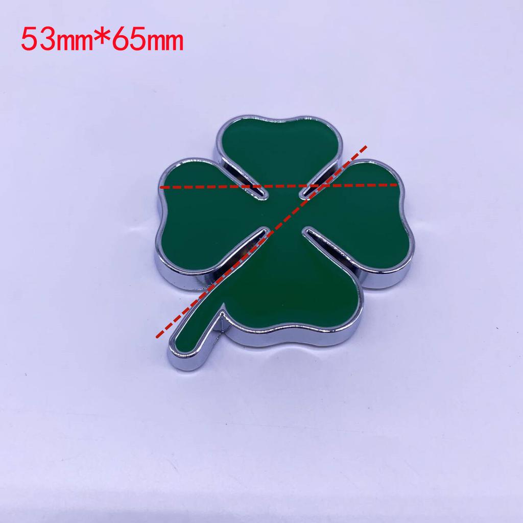 Insignia de Rejilla del Capó Delantero DASM1 para Alfa Romeo | Pegatina Emblema de Trébol de Cuatro Hojas y Serpiente Giulietta Mito Stelvio Estilo Exterior del Coche