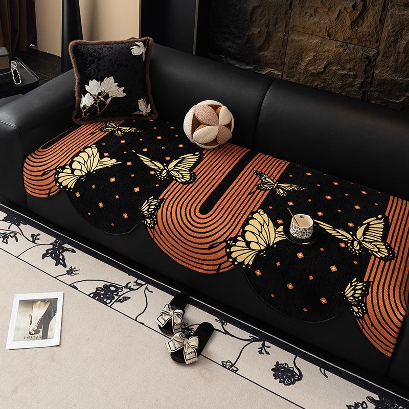 American Light Luxury Sofa Cushion, Universal In All Seasons, High-End Non-Slip Sofa Cover, Atmosphere Cover, Seat Cushion