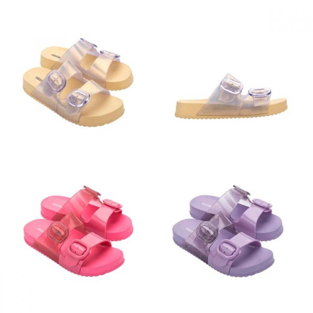 

Mini Melissa Toebox Kids Jelly Shoes Cozy Slide Sandals Msyce2tscs12 yellow/180