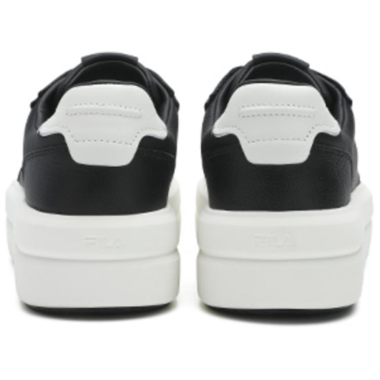 FILA Victoria Cushioning, Wear Resistant Low top Skateboard Shoes Women's Black White F12W413207FBS
