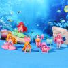 Mini PVC Mermaid Ornament for Desk, Car, or Cake Decoration