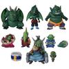 10 Stück Anime Dragon Ball Z Piccolo Familie Figur PVC Actionfiguren Budokai Goku Duell Sammlung Modell Puppe Spielzeug für Kinder