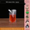 Disposable Transparent Spout Bag for Soy Milk, Chinese Medicine, Soup, or Beverages - Self-Standing and Convenient for Takeaway