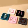 Modern Jewelry Showcase Tray Velvety Jewelry Display Tray Exquisite Charm Holder