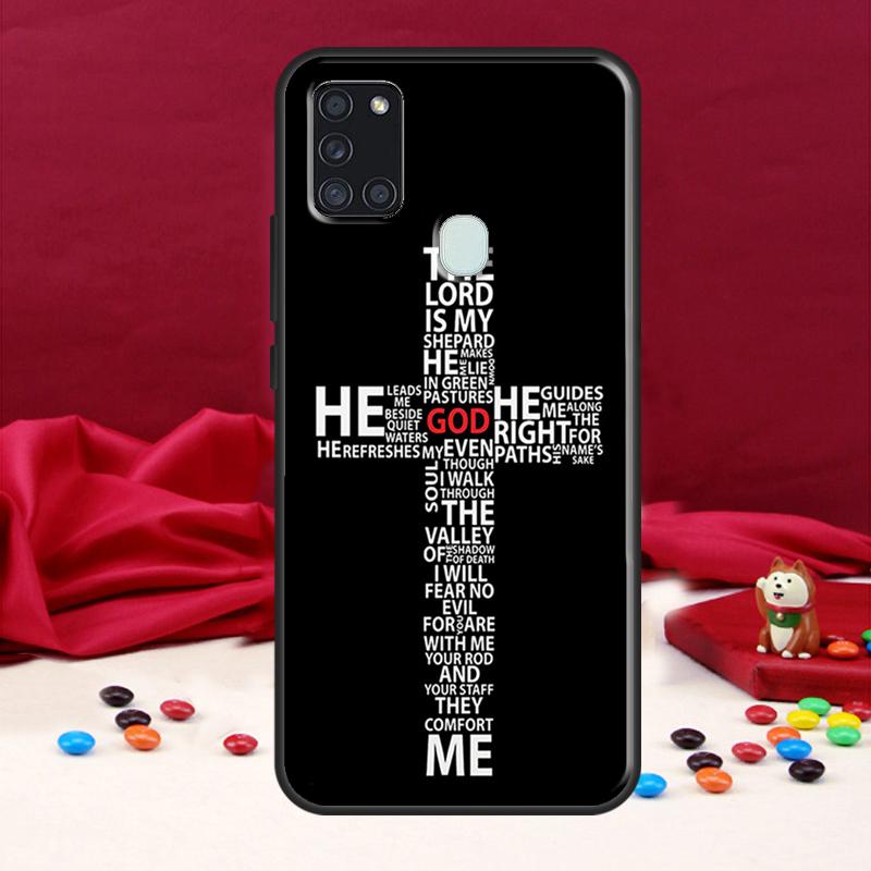 Faith Christian Religious Jesus For Samsung Galaxy A34 A54 A14 A52 A32 A22 A12 A13 A53 A11 A51 A71 A50 Phone Case