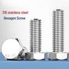 Langsaizepo 316 Stainless Steel Hex Bolts