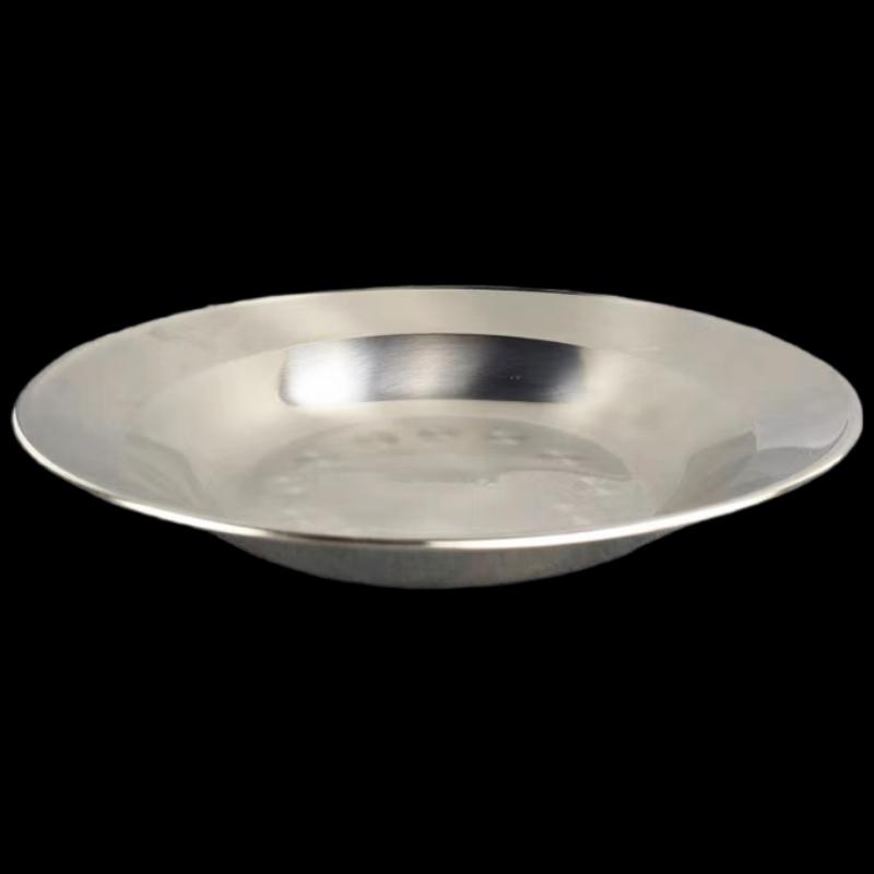 201 Stainless Steel Round Dinner Plate