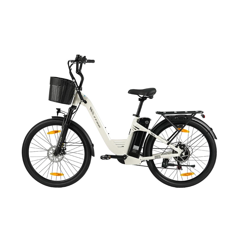 TTGO C2 PRO Commuter Electric Bike,36V 18Ah Battery, Shimano 7-Speed