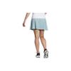 Adidas Solid Color Elastic Waist Comfortable Sports Casual Skirt Women Skirts Magic-Gray HR8393