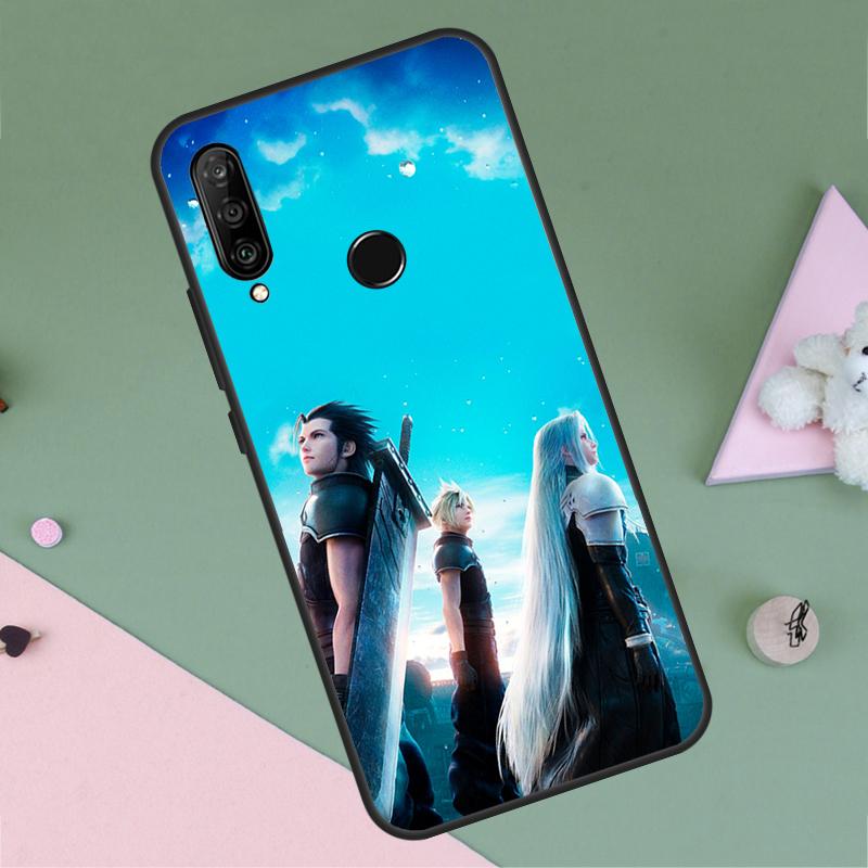 Final Fantasy For Huawei Nova 12i 12s 11i 8i 7i 9 10 SE Y90 Y60 Y70 Y72 Y61 Y91 P30 P40 Lite P60 Pro Case