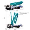 1:55 Alloy Car Truck Model Concrete Pump Truck Adult Metal Ornaments Children's Christmas New Yr Gift Toys