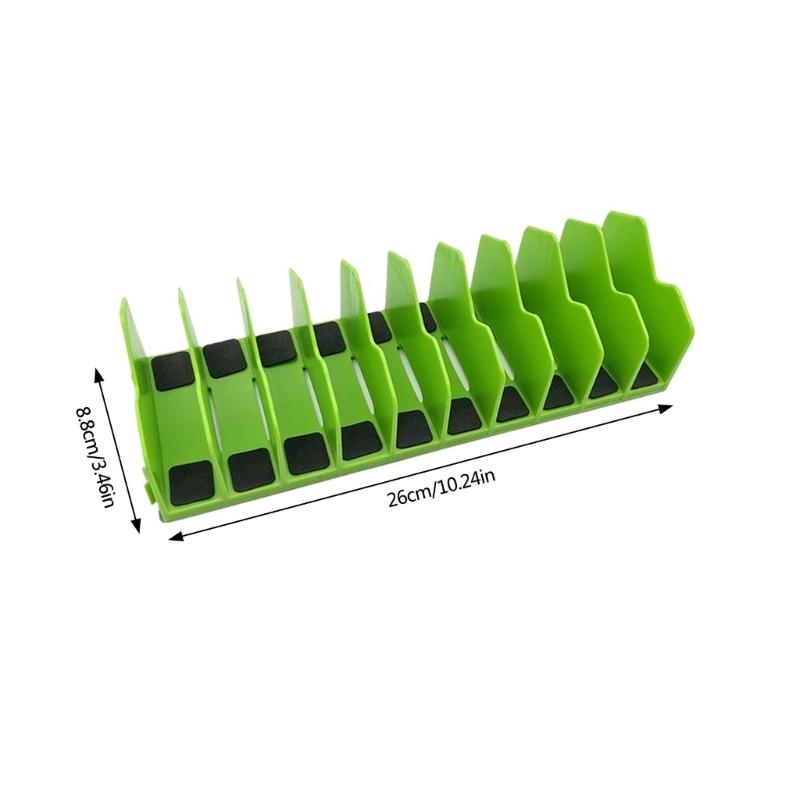 Suport Organizator pentru Clești cu 10 Sloturi Soluție de Depozitare pentru Sertar de Scule Suport Organizator pentru Chei, Tăietori, Ciocane pentru Gestionarea Ușoară a Sculelor