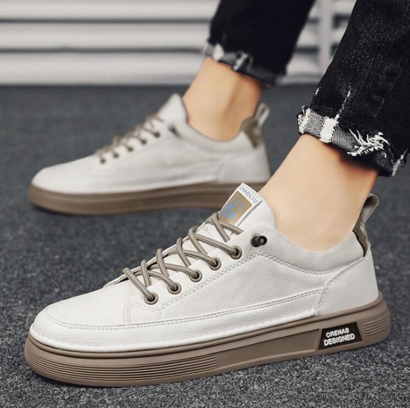 Spring Autumn Mens Shoes Casual Platform Leather Loafers Fashion Sneakers Outdoor Driving Tennis Running Luxury Trainers
