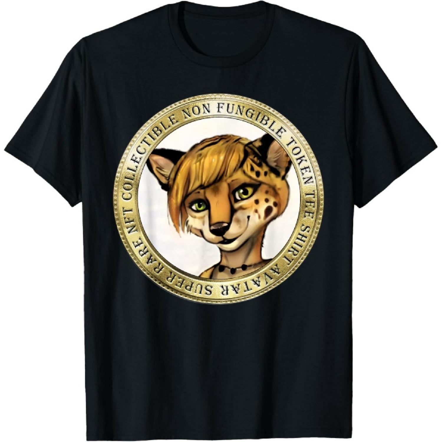 Смешная Супер Редкая Коллекционная NFT Аватар Футболка XXXXXL чёрный