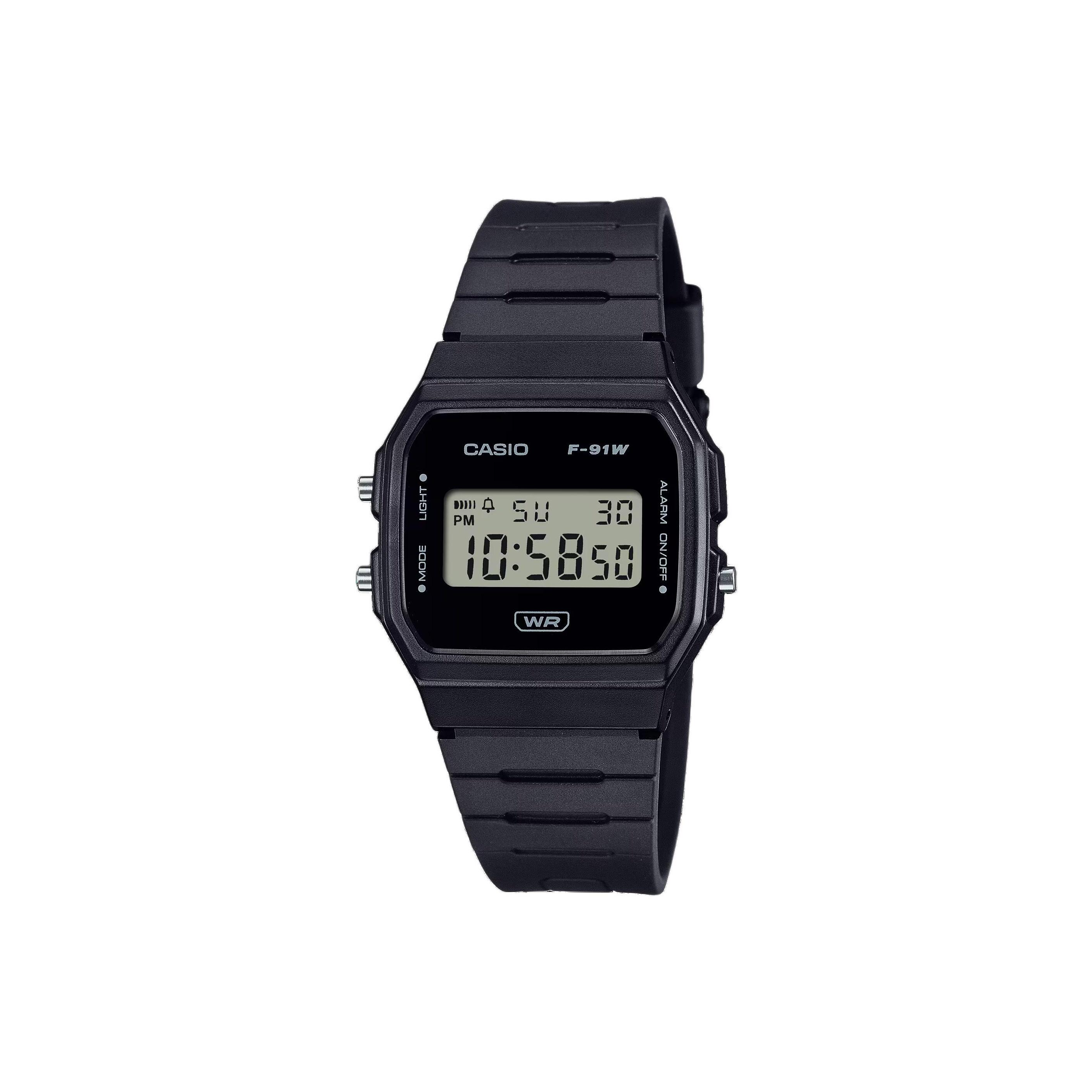 CASIO Unisex Gray Watch F-91WB-1A F-91WB-1A Gray Dial