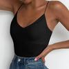 Sommer Sexy Damen Dünn Wild Einfarbig Camis Weste Tanktops Damen Träger Basic Tops Slim Ärmellos Camisole