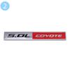 3D Metal 5.0 COYOTE Rear Trunk Side Fender Emblem Badge Sticker Car Accessories