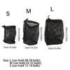 Nylon Golf Ball Storage Bag Closure Holds 48 56 15x28cm Purpose Sports Accessory