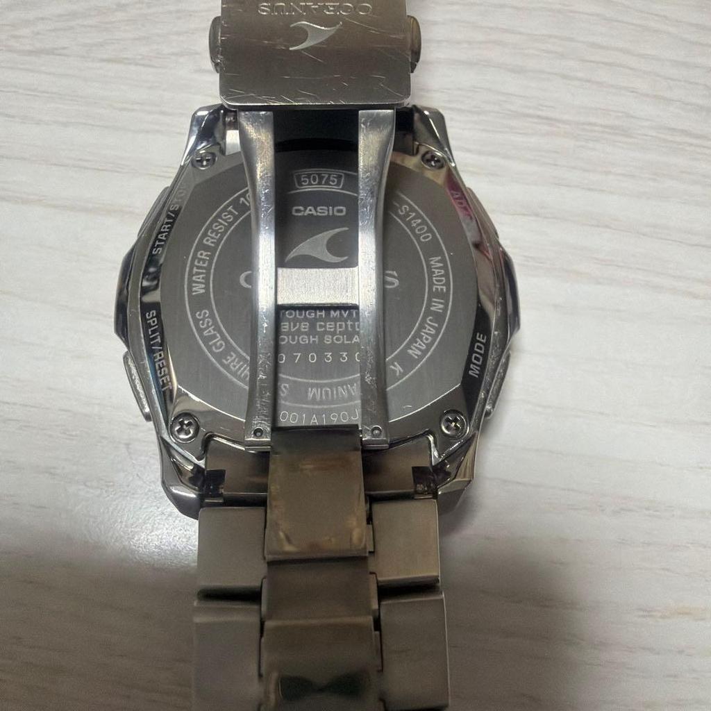 Used CASIO OCEANUS Manta OCW-S1400 Tough Solar