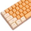Gaming Keyboard USB 61 Keys Contrast Color RGB Light Key Line Separation Mechanical Wired Keyboard for   Games