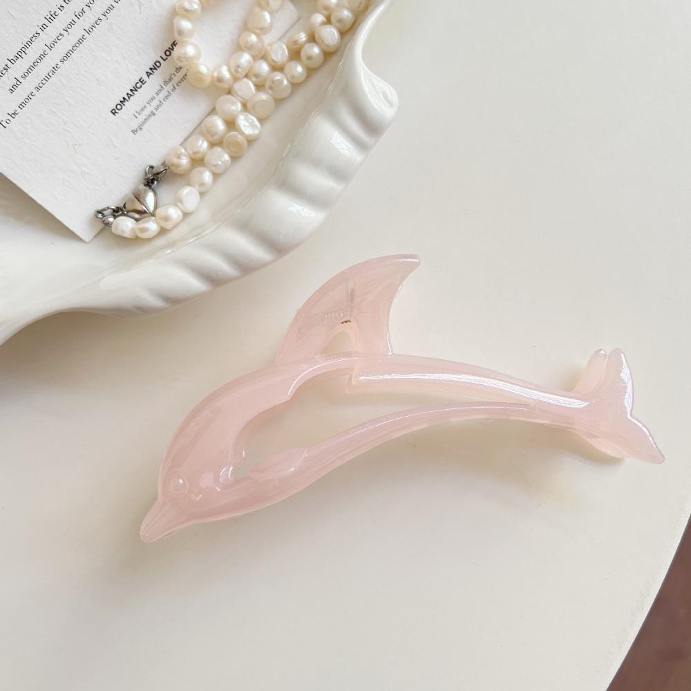 Dolphin Shell Series Hairpin Acetate Back Head Headwear Elegant Hair Claw Clip Hair Accessories