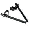 ZETA RACING Pilot Fork Diameter MID F4671 Part DIRTFREAK Handlebar, 41, Height (25mm), Black, (Old Number ZS03-1418),