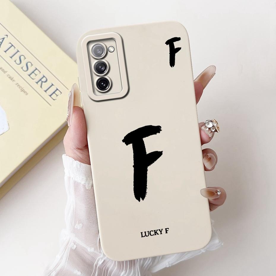 New Fashion Letter Phone Case For Samsung Galaxy S20 FE S20+ Soft Silicone Shockproof Cover For Samsung S20 Plus S20FE 5G Bumper