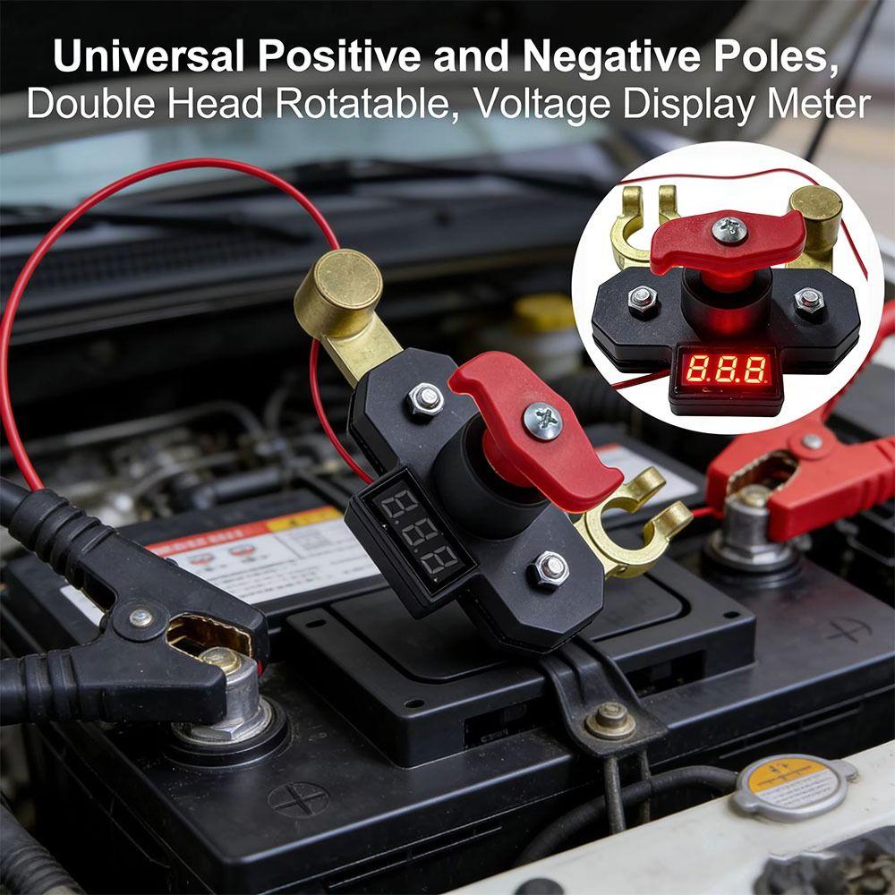 Dual-rotary Switch Battery Safety Cut-off Switch Power Disconnect Switch  Truck Battery