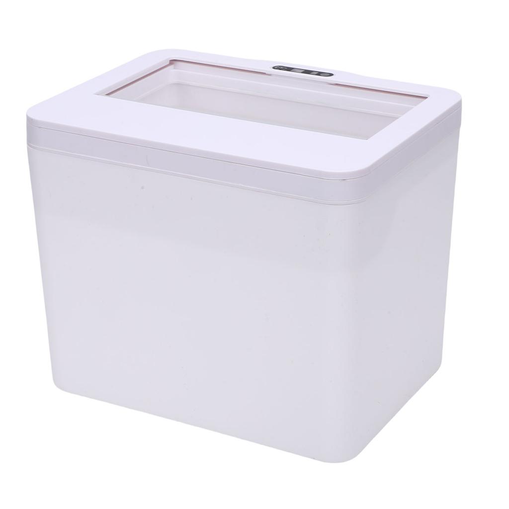 Automatic Motion Sensor Trash Can 8L Capacity Touchless Garbage Can Odor Resist with Telescopic Sealed Lid for Home Kitchen   Car
