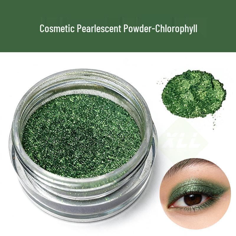 Cosmetic-Grade Pearlescent Gold & Silver Rose Red Mica Pigment: Super Shiny Stage Makeup, Eyeshadow, and Highlighter Glitter.